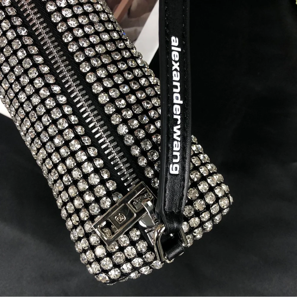 Alexander Wang Rhinestone Bag | Crystal-Embellished Statement Bag - Picture 5 of 7